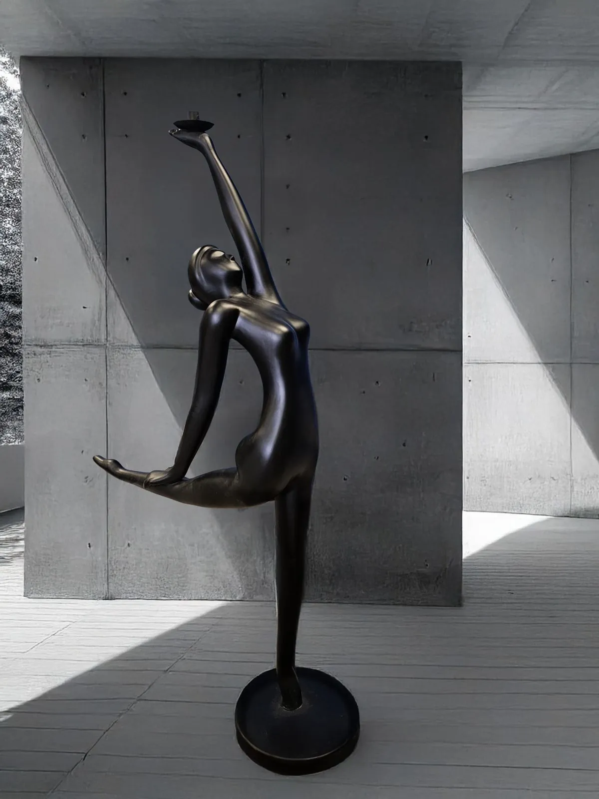 DANCE THROUGH WIND aydınlatma heykel, Ramazan Eroğlu