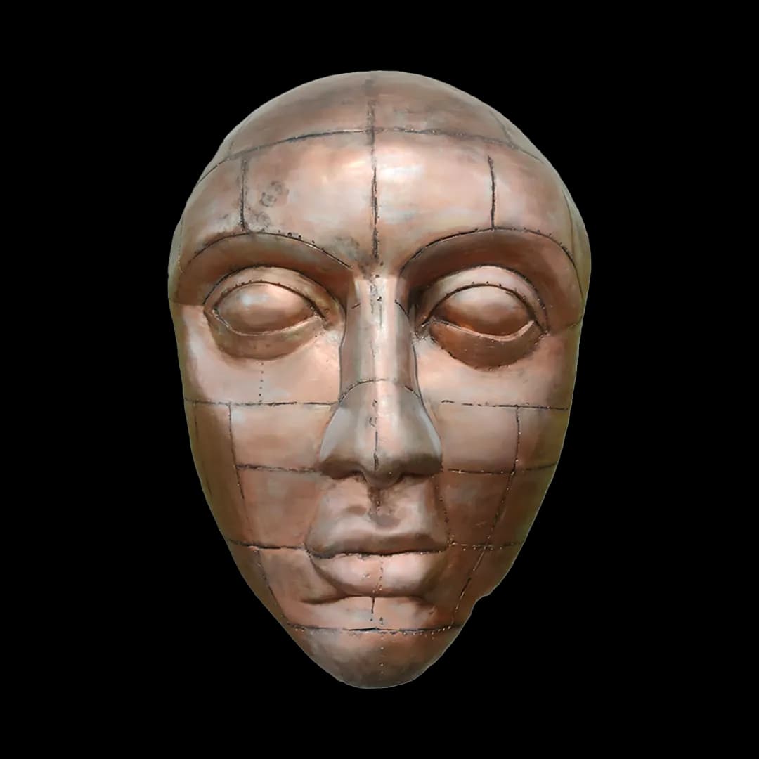Ramazan Eroğlu maske heykel